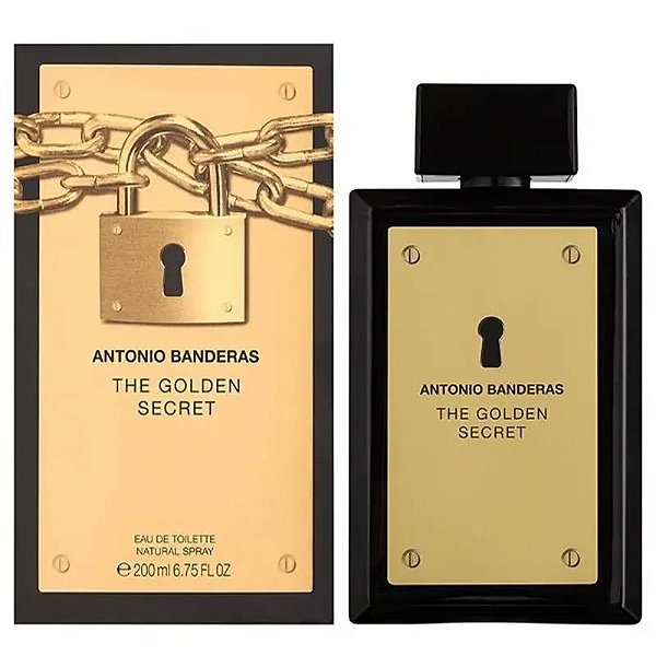 Perfume Masculino Antonio Banderas The Golden Secret 200Ml Eau De Toilette
