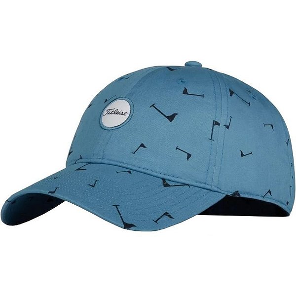 Boné Feminino Titleist Montauk TH21AWMTP-3N1 - Estampas Niagara e Branco