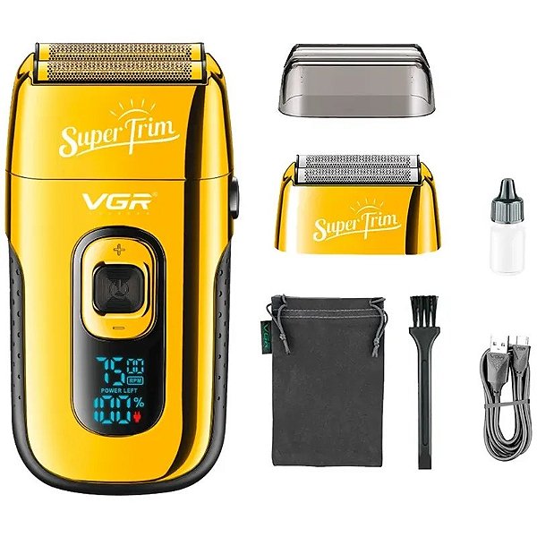 Aparador de Pelos VGR Voyager V-332 Recarregável e Portátil