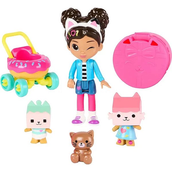 Conjunto de Acessórios de Cuidados para Gatos da Casa de Bonecas Gabby - Spin Master