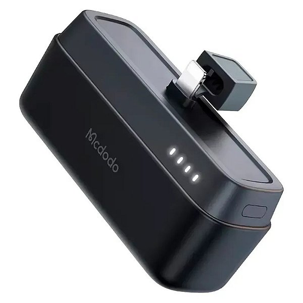 Power Bank Mcdodo MC-628 5000mAh 20W - Carregador Portátil Preto
