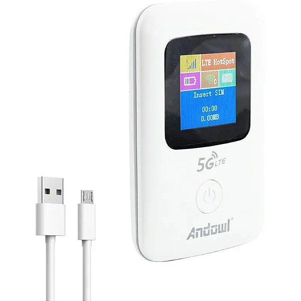 Modem Amdowi Q-A214 4G/5G WiFi - Conexão Rápida e Estável