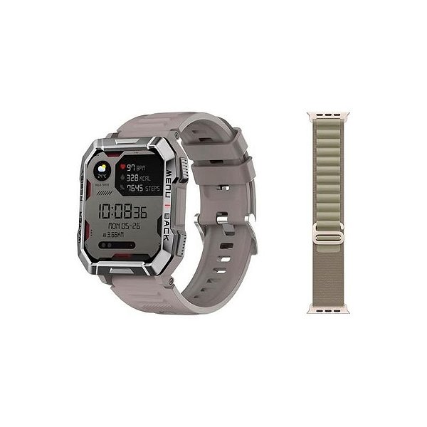 Relógio Inteligente Blackview W60 - Cor Cáqui