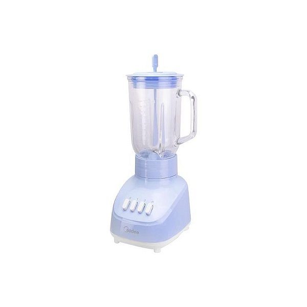 Liquidificador Midea 2 em 1 MJ-BL6008BW 600W 1L Azul - 2 Velocidades 220V 50/60HZ
