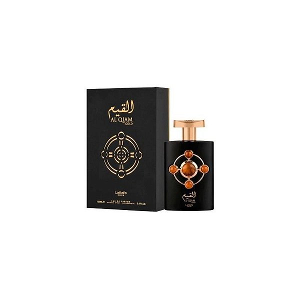 Perfume Unissex Lattafa Al Qiam Gold 100ML - Eau de Parfum Elegante