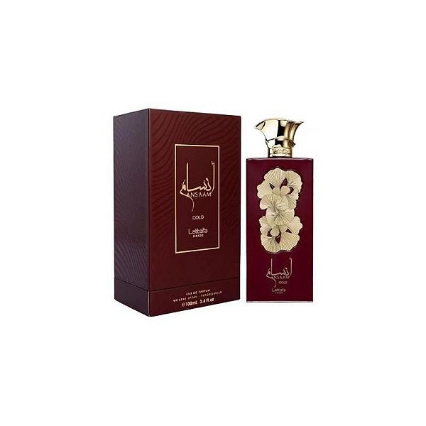 Perfume Lattafa Anssam Gold EDP 100ML - Elegância e Sofisticação em Cada Fragrância