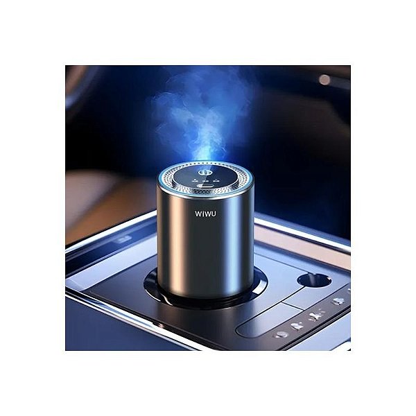 Difusor Inteligente de Aromas Wiwu WI-AR001 para Carro e Casa - Preto e Branco