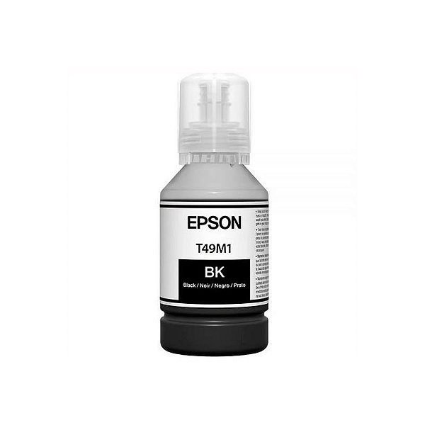 Tinta Epson T49M1 Preta 140ML - Cartucho Original de Alta Qualidade