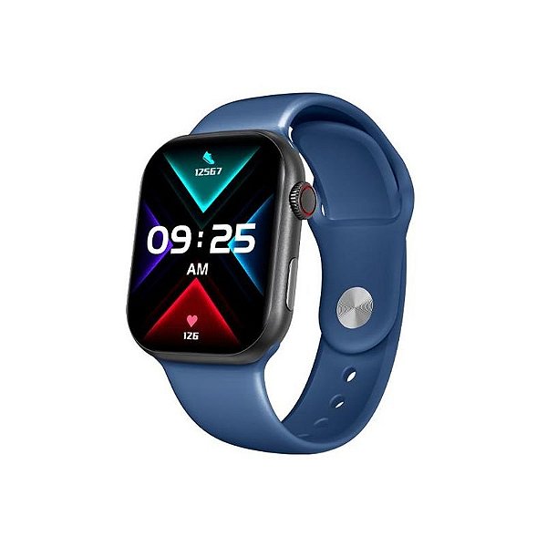 Smartwatch FTX A9C-Bblu - Preto e Azul com Funções Avançadas