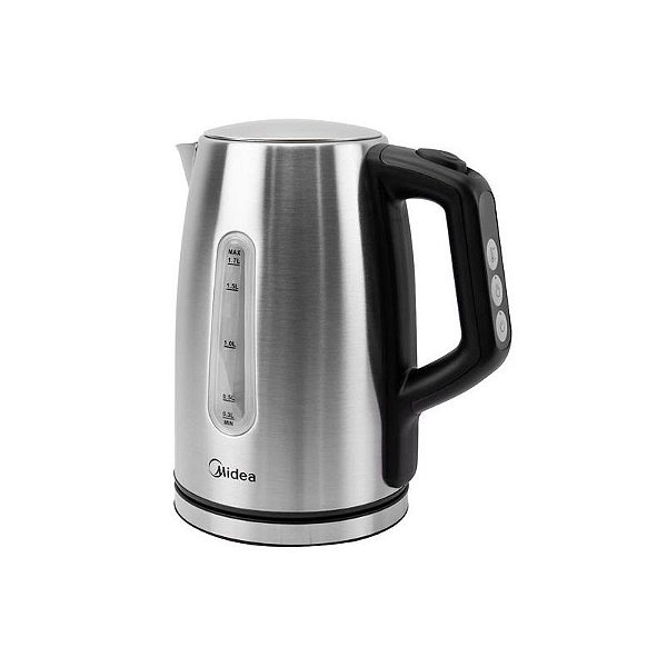 Jarra Elétrica Midea MK-17S30B2-E5 1.7L 2200W - Prata - Alta Performance e Design Moderno