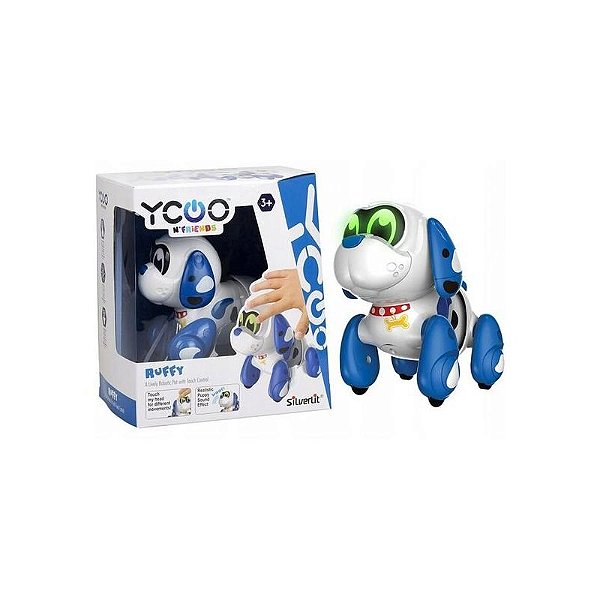 Mascote Robô Ruffy - Amigo Interativo e Divertido para Crianças