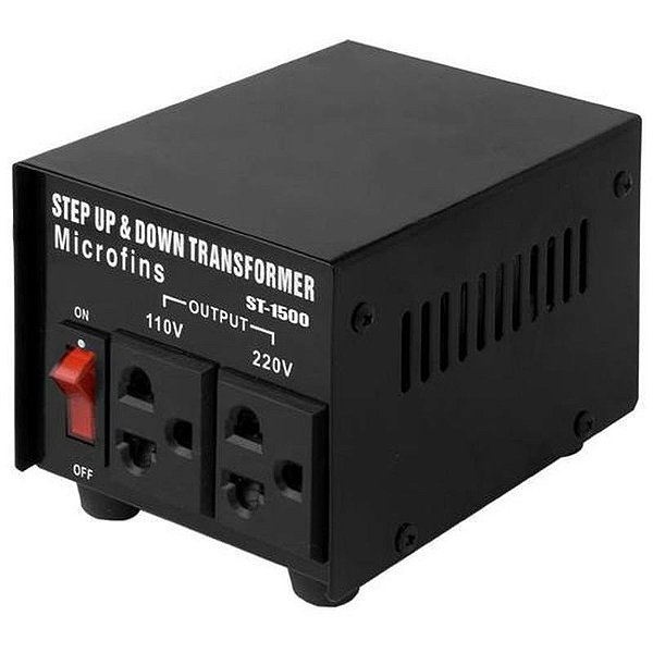 Estabilizador de Tensão Microfins 1500W - Bivolt para Equipamentos Eletrônicos