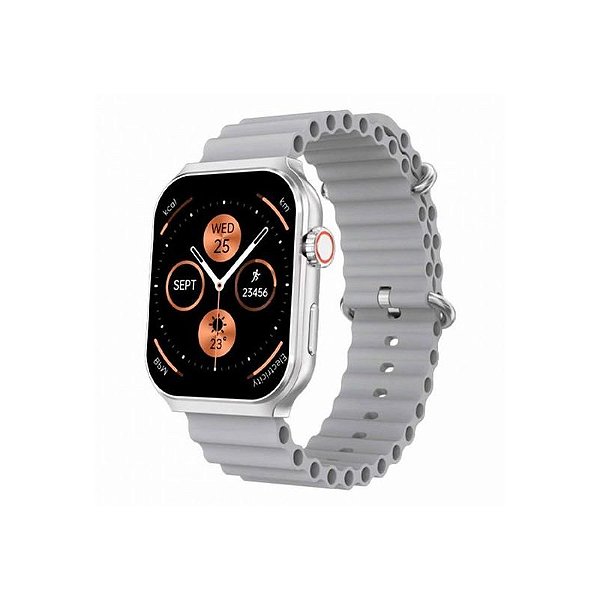 Relógio Inteligente FTX F25 Prata/Gray - Tecnologia e Estilo em Seu Pulso