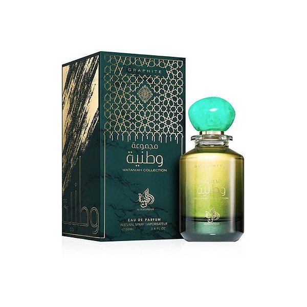 Perfume Al Wataniah Graphite Unissex EDP 100ML - Elegância e Sofisticação