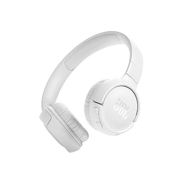 Fone De Ouvido Jbl Tune T520Bt Pure Bass Bluetooth Branco