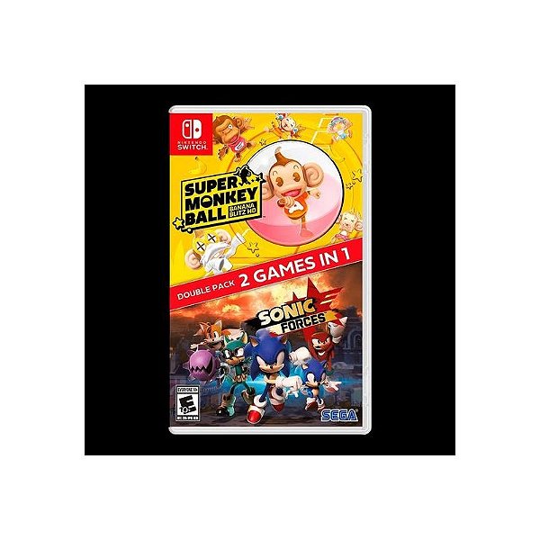 Pacote de Jogos: Sonic Forces e Super Monkey Ball - Banana Blitz para Nintendo Switch