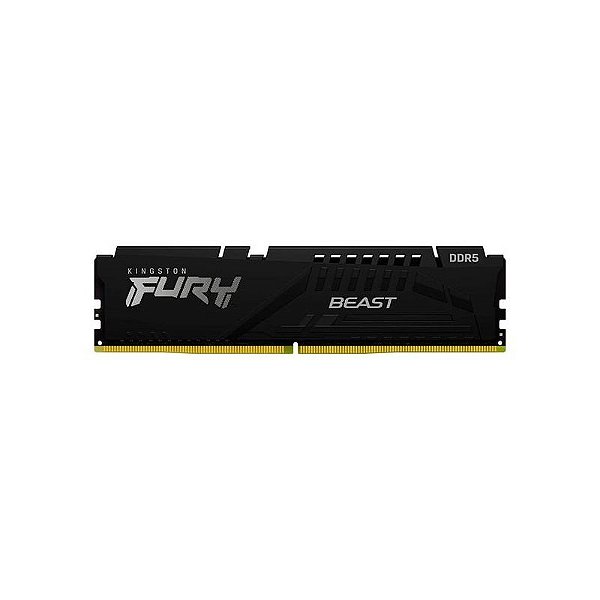 Memória RAM Kingston DDR5 8GB 5600MHz Black Fury Beast - KF556C40BB-8