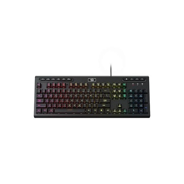Teclado Mecânico Gamer Redragon Aditya K513-RGB - Preto e Retroiluminação