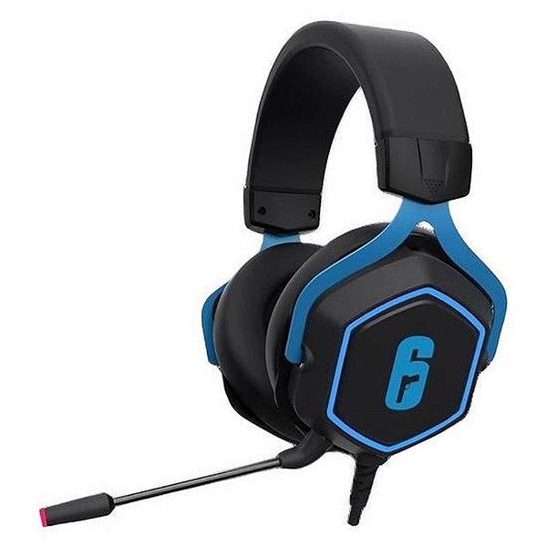 Fone de Ouvido Gamer Checkpoint HX-200 USB - Preto - R6-HS-1001