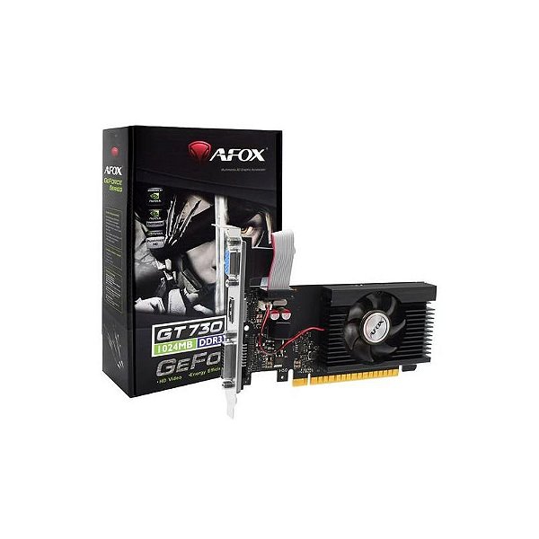 Placa de Vídeo Afox Nvidia GeForce GT 730 1GB DDR3 - Desempenho e Qualidade Gráfica