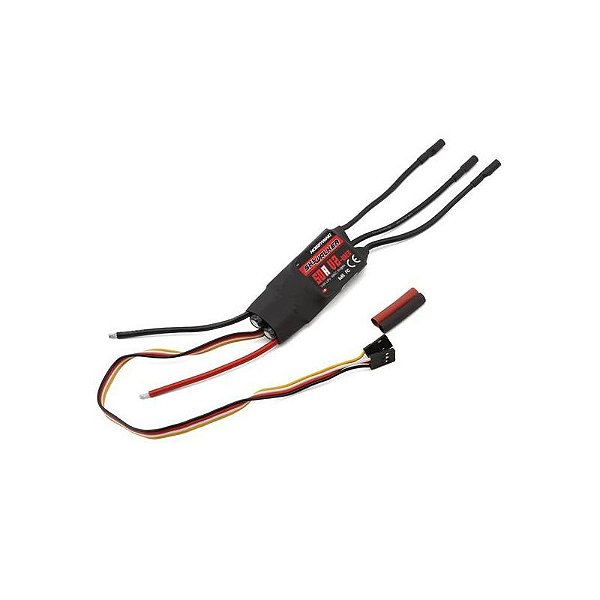 Controlador de Velocidade Hobbywing Skywalker 50A 6S V2 Plus com UBEC