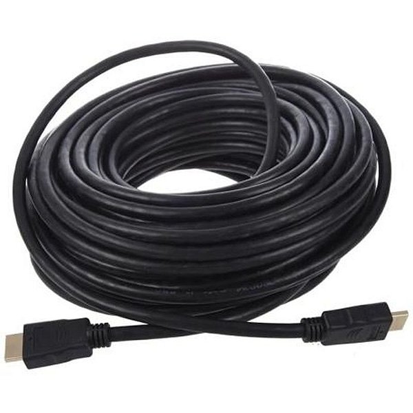 Cabo Hdmi De 25 Metros Com Conectores Microfins