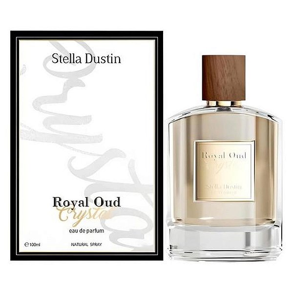 Perfume Masculino Stella Dustin Royal Oud Crystal Eau de Parfum 100ml