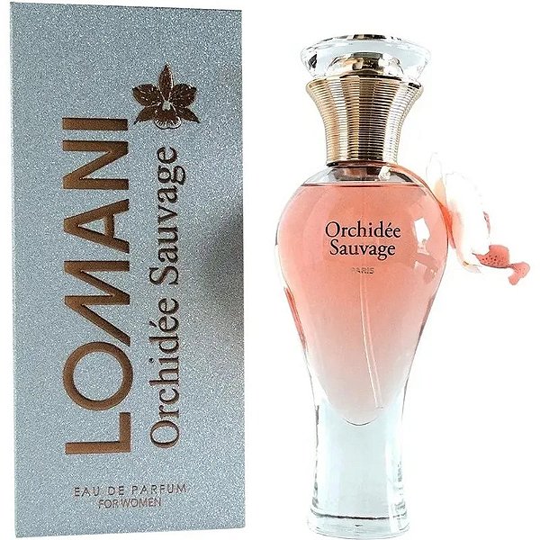 Perfume Feminino Lomani Orchidée Sauvage EDP 100mL - Elegância Floral Autêntica
