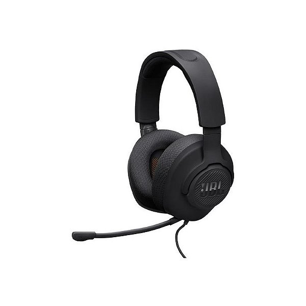 Headset JBL Quantum 100 M2 com Fio, Driver 40MM - Preto e Alto Desempenho