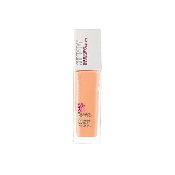 Base Maybelline Superstay Cobertura Total 125 Bege Nude