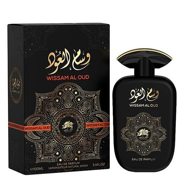 Perfume Unissex Al Fares Wissam Al Oud - 100ML de Luxo e Elegância