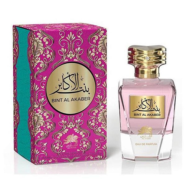 Perfume Feminino Al Fares Bint Al Akaber 90ML - Elegância e Sofisticação em Fragrância