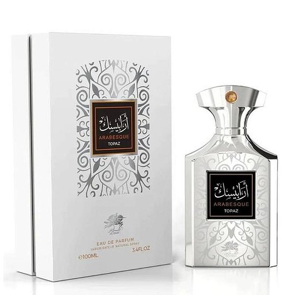 Perfume Al Fares Arabesque Topázio 100ML - Elegância e Sofisticação em Fragrância