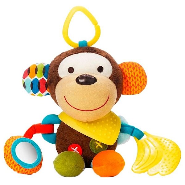 Mochila Skip Hop Pelúcia 306201 Macaco