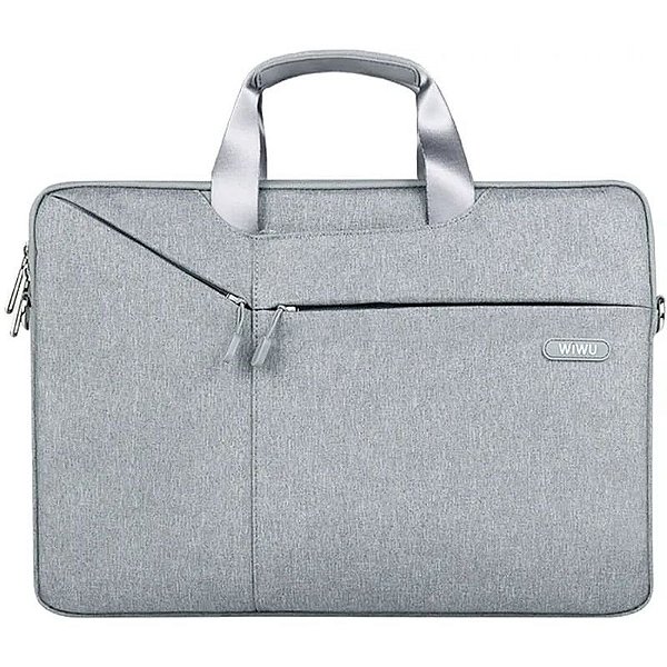 Mochila Wiwu City para Notebook de até 13'' - Cinza Elegante e Prática