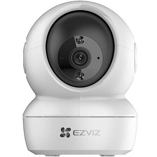 Câmera IP de Vigilância Full HD Ezviz H6C - Branca, Segurança Avançada para Seu Lar