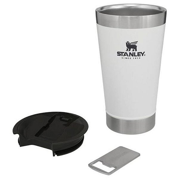 Copo Térmico Stanley Clássico Pint de Cerveja 473ML - Branco 70-23816-006