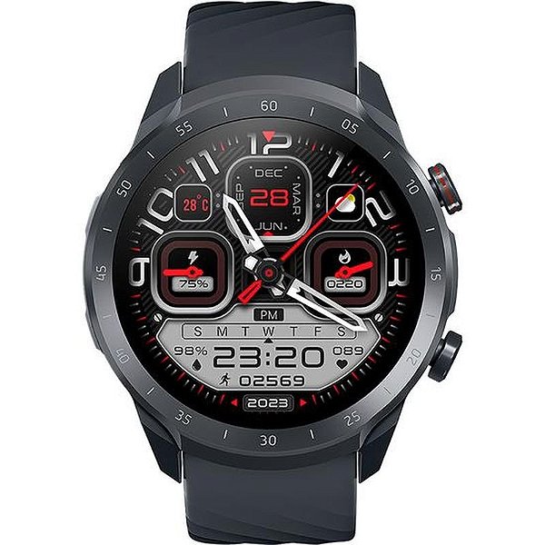 Smartwatch Mibro A2 Preto - Tecnologia Avançada E Design Moderno