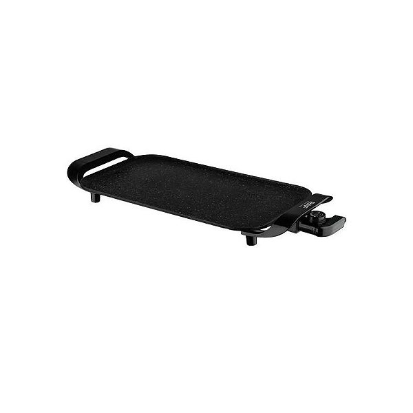 Chapa Elétrica Grande Grill Raf R.5313 - 220V para Churrasco e Cozinha