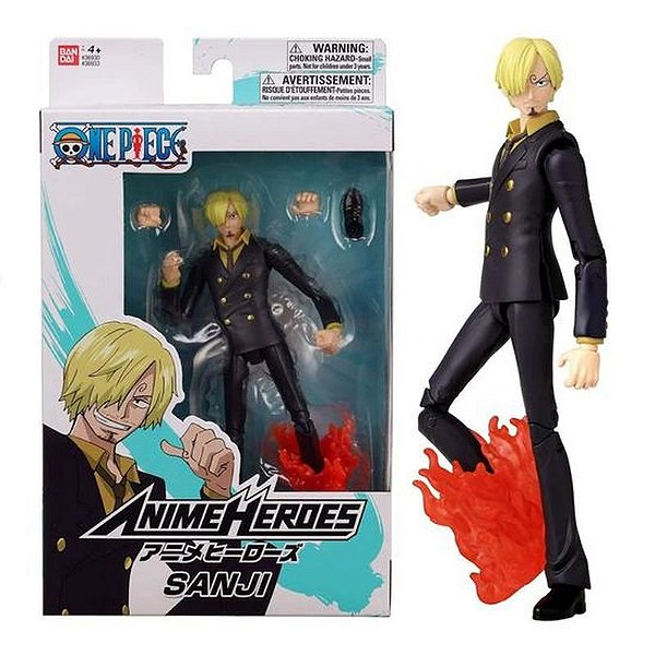 Figurinha Bandai One Piece - Sanji, Chef do Barco Straw Hat