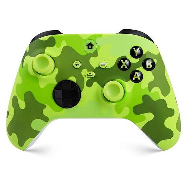 Controle Sem Fio Camuflado para Xbox Series - Alta Precisão e Conforto