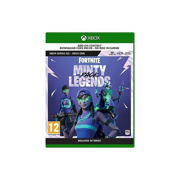 Pacote Minty Legends de Fortnite para Xbox One