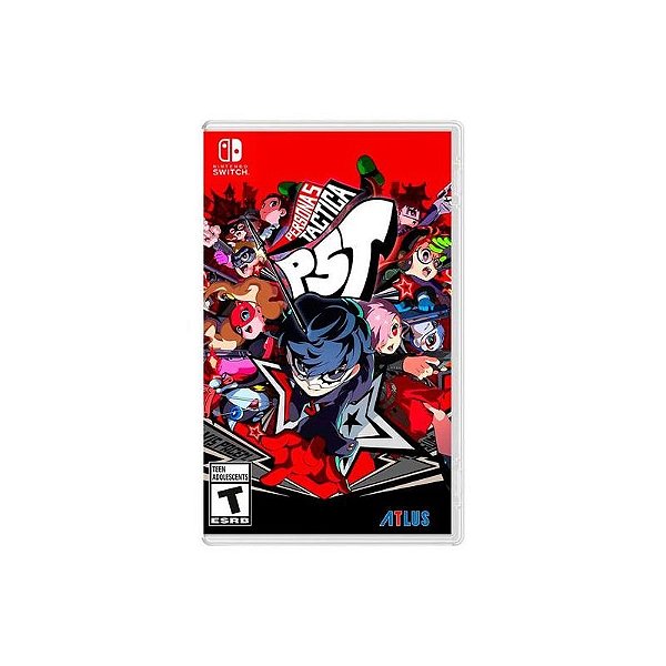 Jogo de Estratégia Persona 5 Tactica para Nintendo Switch - Edição Especial