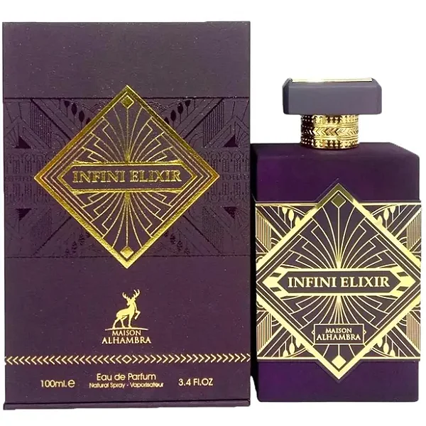 Perfume Alhambra Infini Elixir Edp 100Ml - Aroma Duradouro