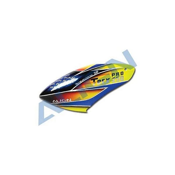 Capota Modelismo TR250 Pintada para Heli HC2202T