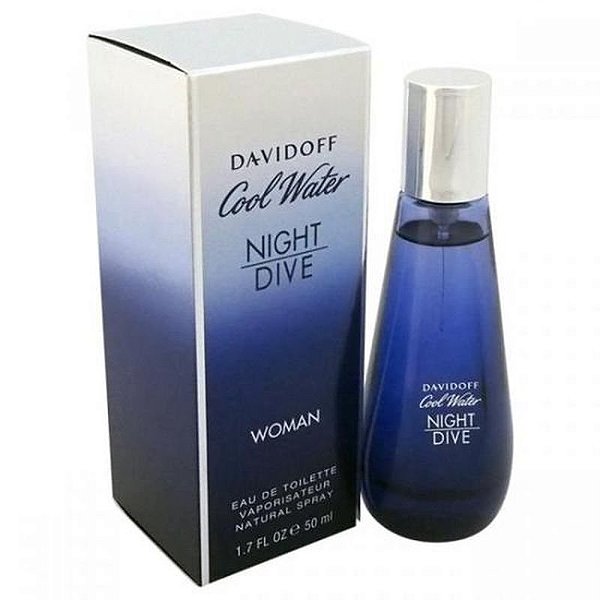 Perfume Davidoff Cool Água Night Feminino 50mL EDT