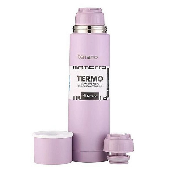 Garrafa Térmica Terrano Bala 750ML - Roxa