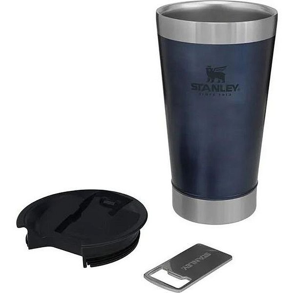 Copo Térmico Stanley para Cerveja com Tapa-Abridor 473ml Azul