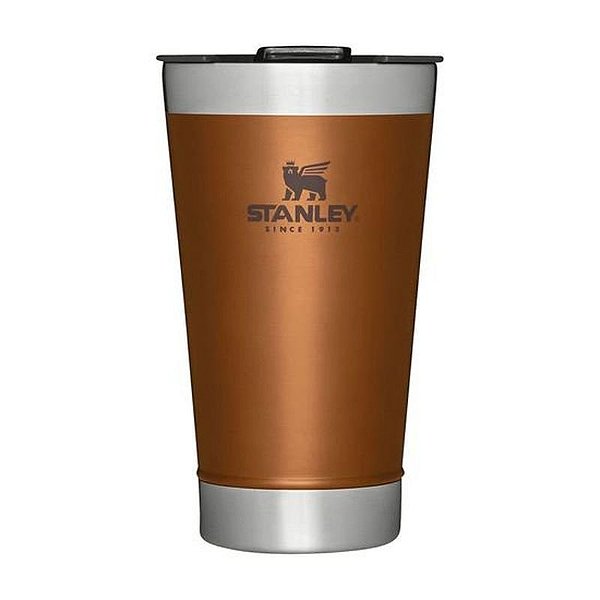 Caneca Térmica Stanley para Cerveja com Tampa e Abridor 473ML - Cor Arce
