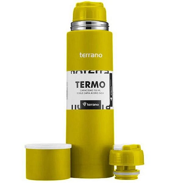 Garrafa Térmica Bala AC402022020 750ML - Amarelo Forte